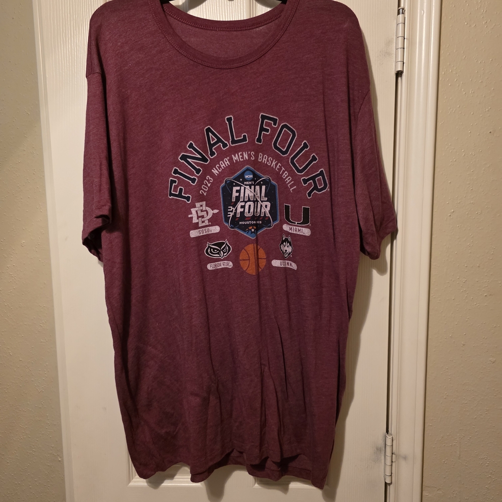 NCAA Maroon Final Four Short Sleeve Tee